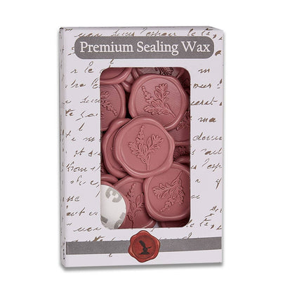 Botanical Adhesive Wax Seal Stickers 1 1/4" - 25 Pk
