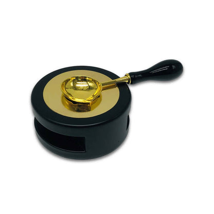 Sealing Wax Melting Desktop Set with Candle and Spoon