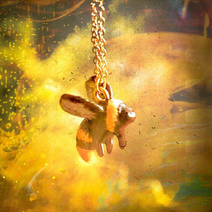 Midas Bee Necklace