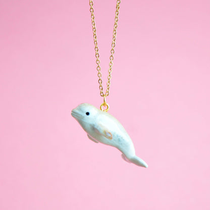 White Beluga Necklace