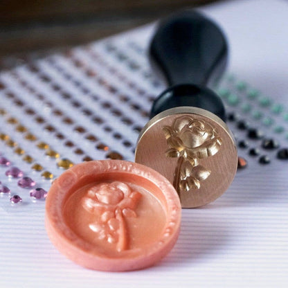 Rose Stem - Wax Seal Stamper