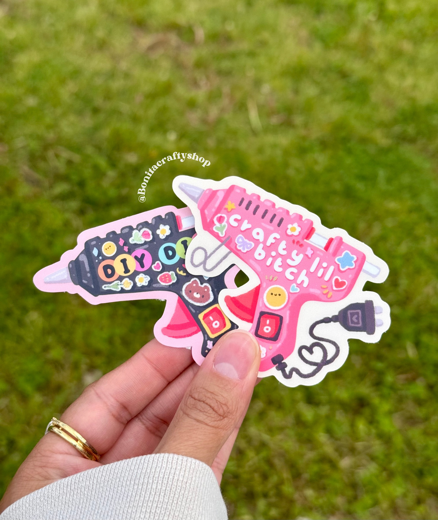 Crafty lil b*tch, DIY Diva, Oops I Started New Hobby Sticker