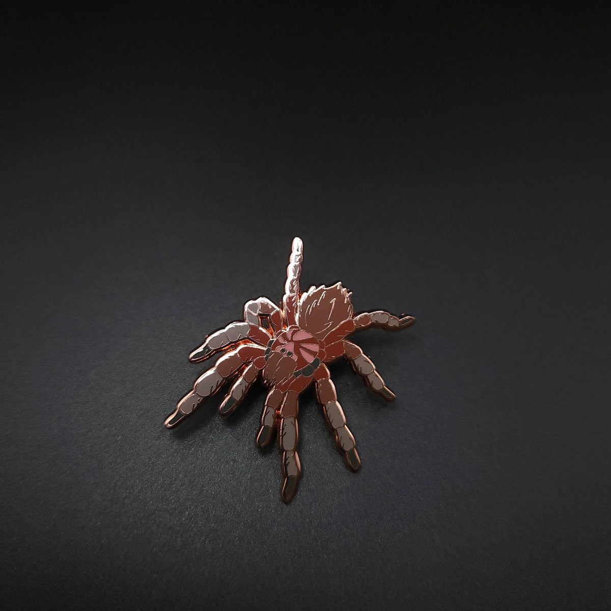 Chilean Rose Tarantula Educational Insect Enamel Pin