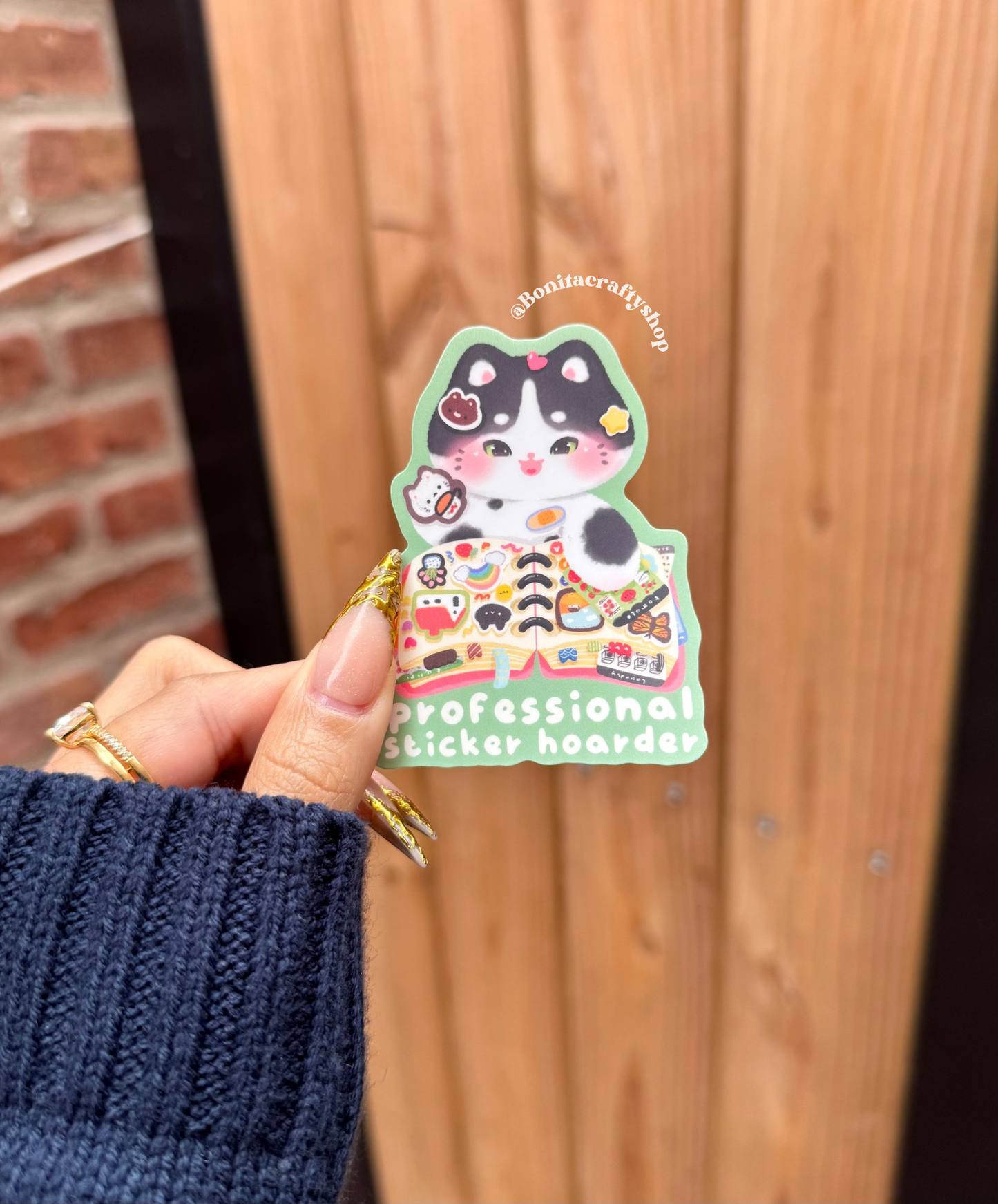 Professional Sticker Hoarder waterproof Matte Sticker