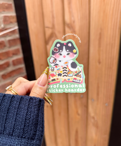 Professional Sticker Hoarder waterproof Matte Sticker
