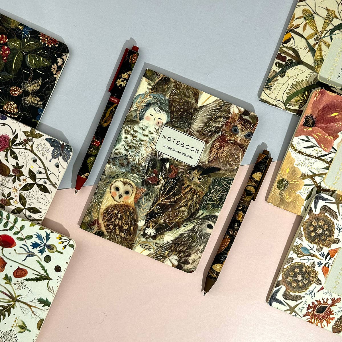 Owl Notebook (A6 Passport Notebook)