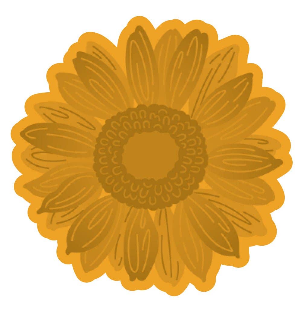 3D Sunflower - Wax Seal Stamper