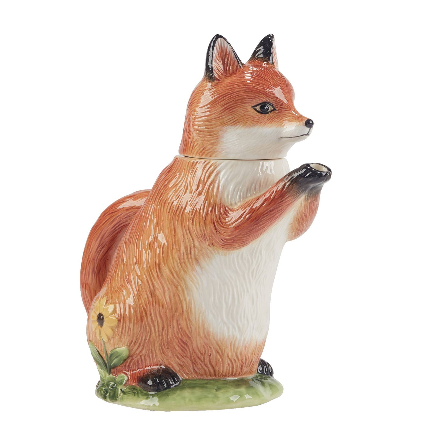 Woodland Critters Fall 3-D Fox Teapot 32 oz.
