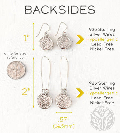 Fox Silver Earring