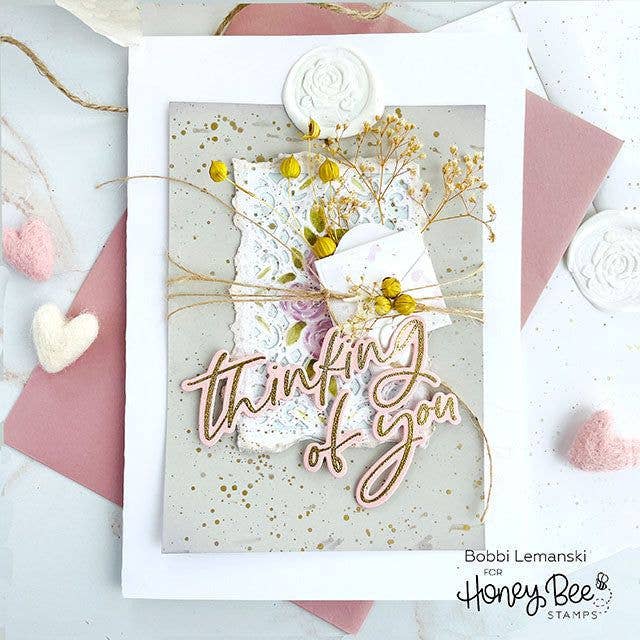 Bee Creative - Wax Seal Stamper - Rose