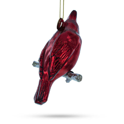 Cardinal Glass Ornament