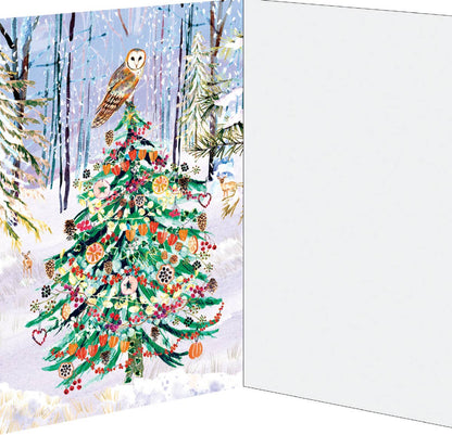 Wild Winter's Song Advent Calendar Card