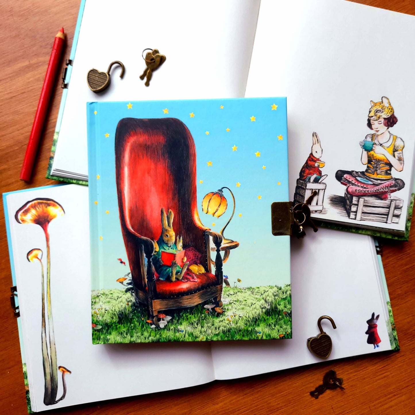 Storytime Lockable Notebook / Diary