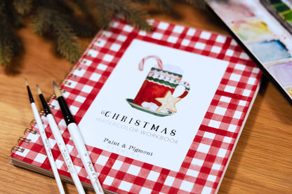 Christmas Watercolor Workbook