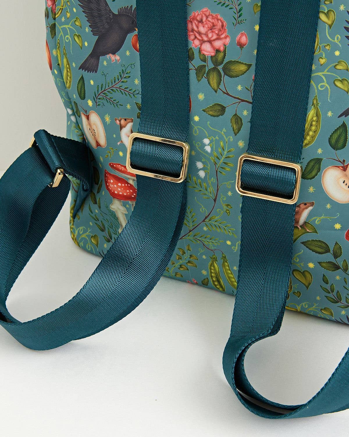 Into the Woods Backpack Teal (FABLE x Catherine Rowe)