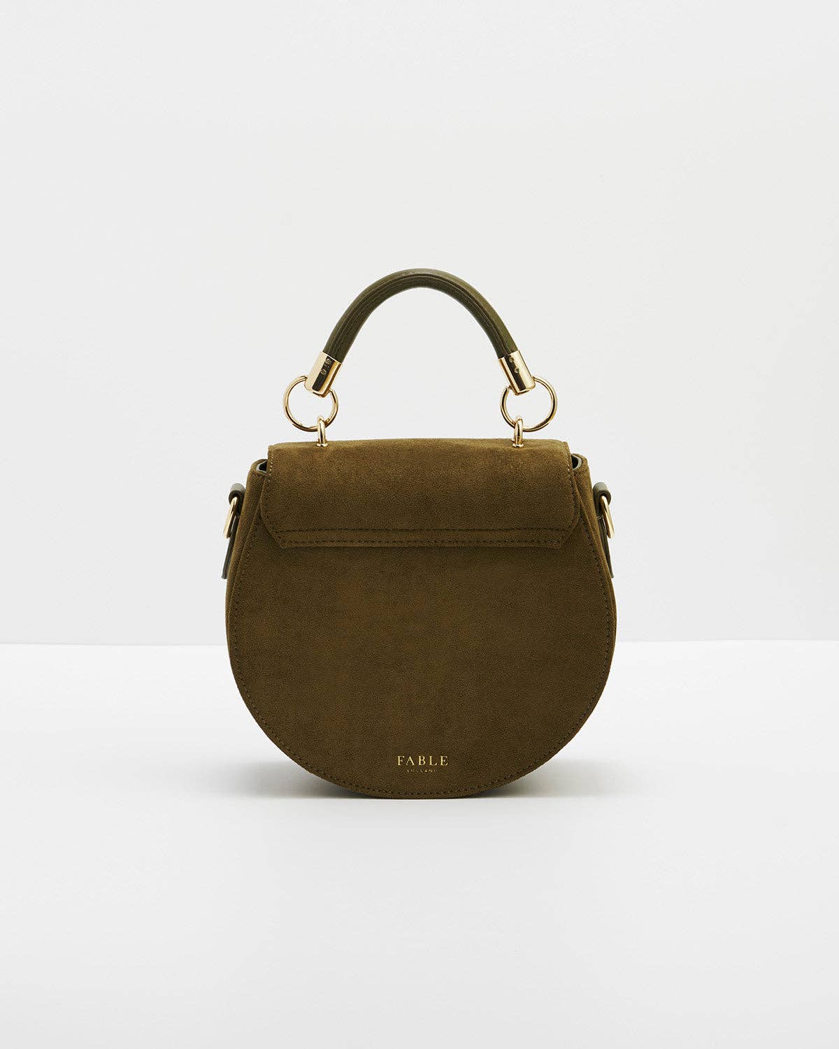 Charlotte Meadow Scene Embroidered Saddle Bag