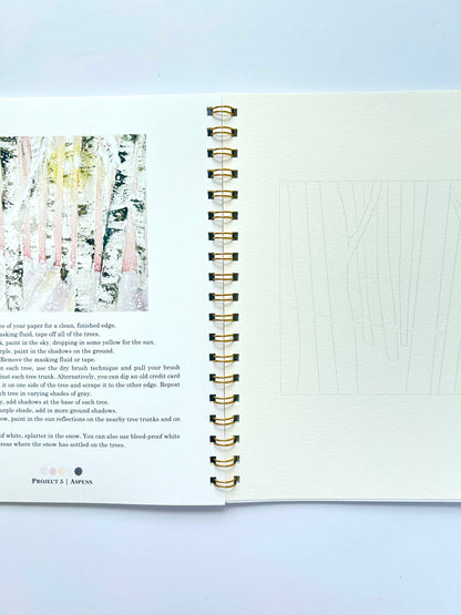 Winter Watercolor Workbook