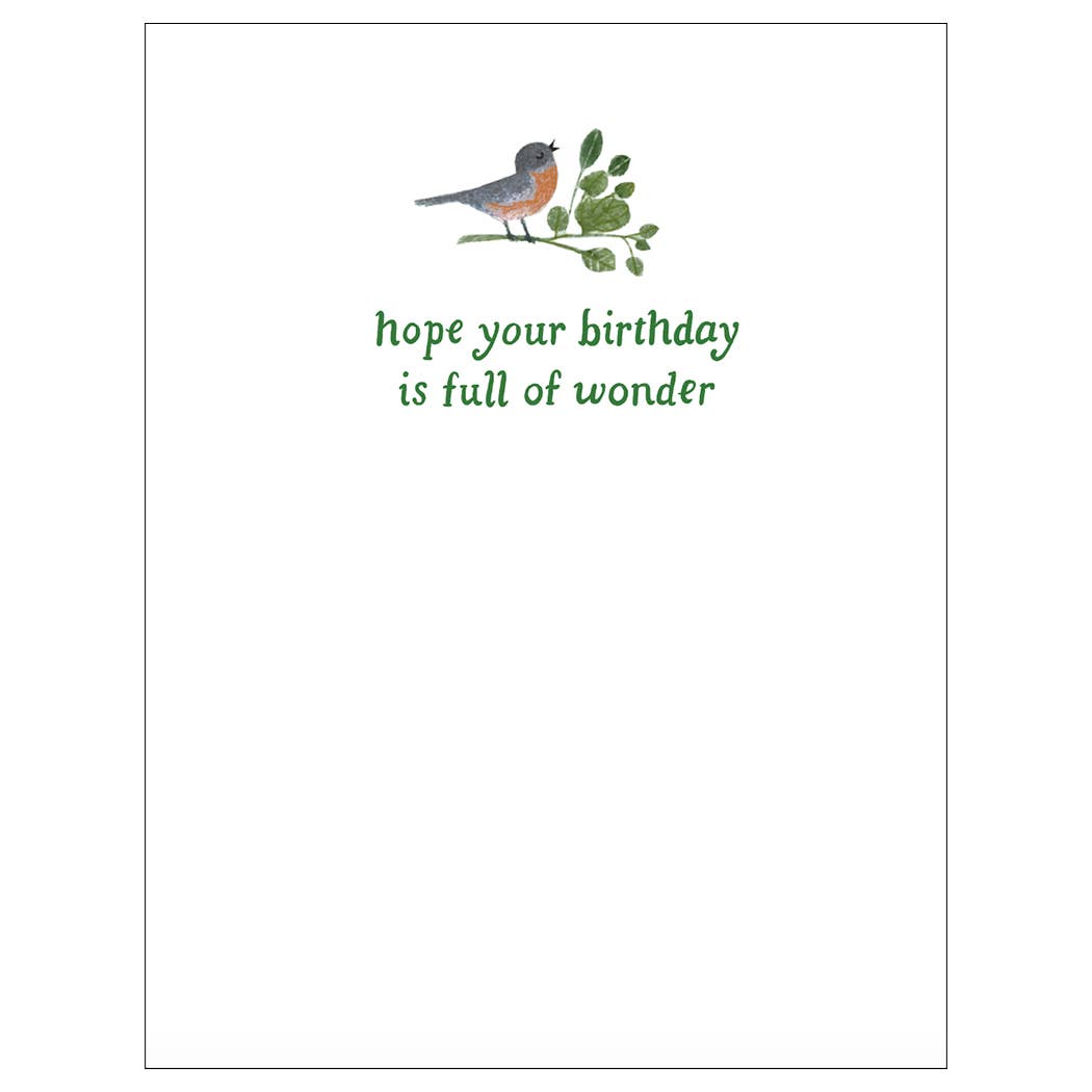 Wild & Free Forest Birthday Card