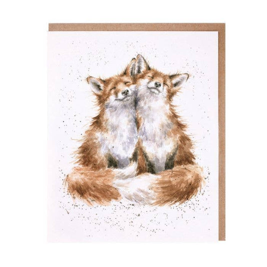 Contentment Fox Card