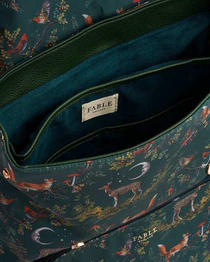 Into the Woods Large Green Grab Tote