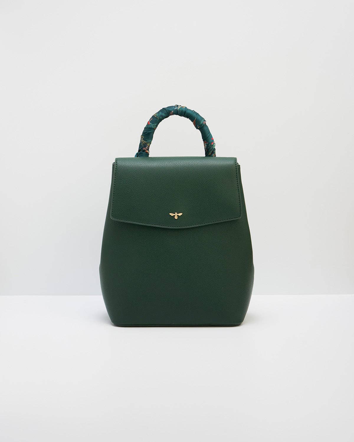 Laura Small Backpack in Forest Green