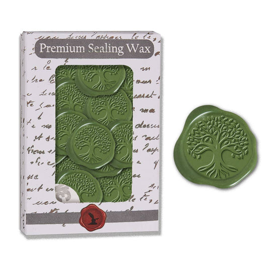 Tree of Life Adhesive Wax Seal Stickers 1 1/4" (25 Pk)