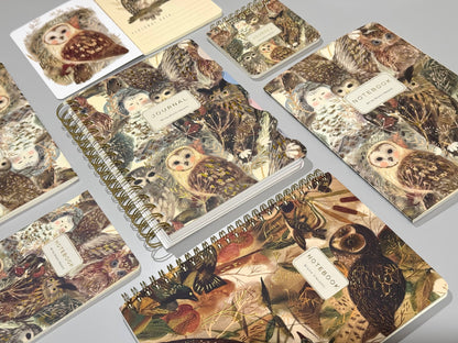 Owl Notebook (A6 Passport Notebook)