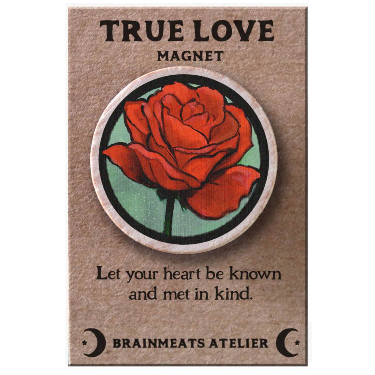 True Love Magnet – Rose Token for Devotion & Connection