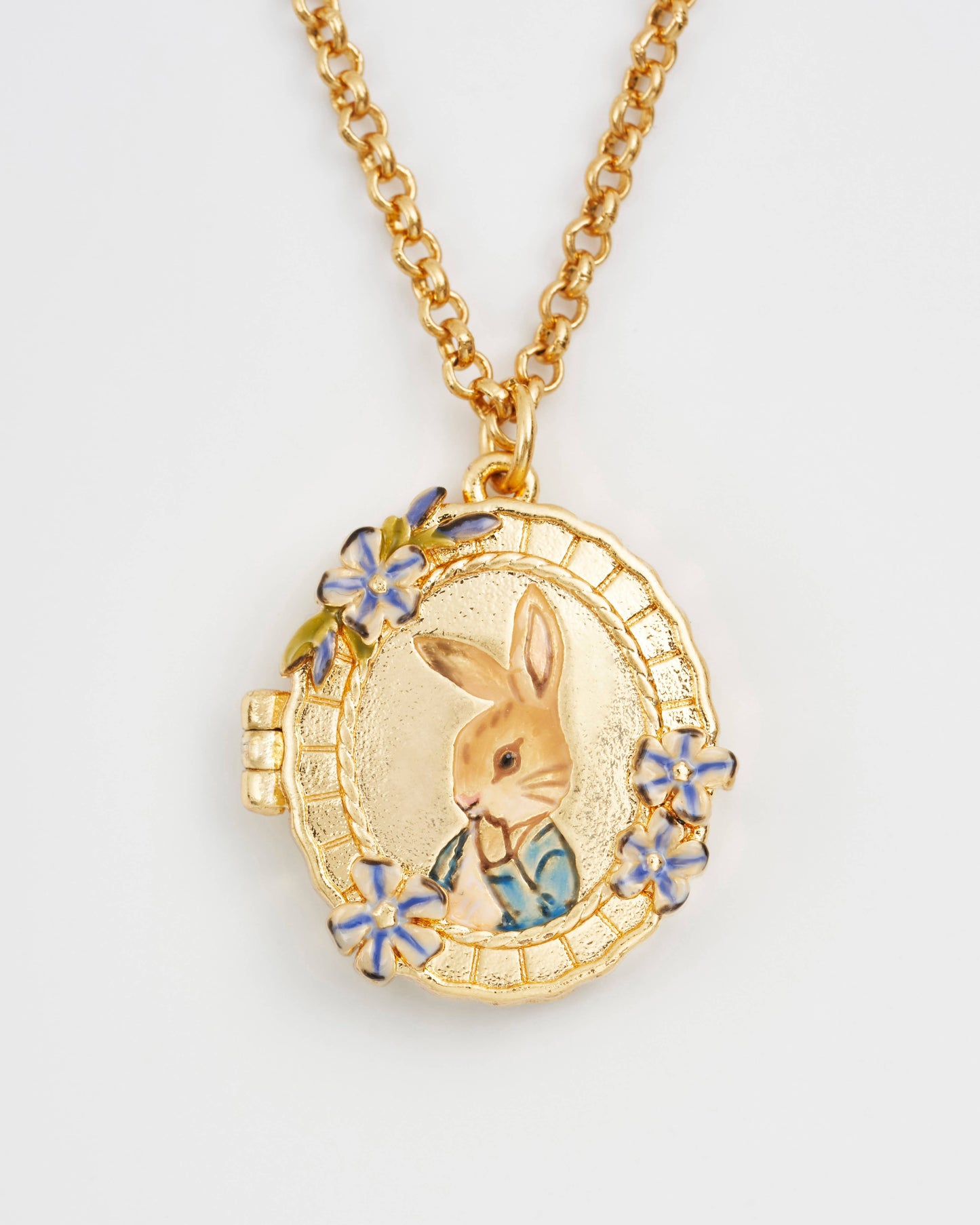 Fable England x Peter Rabbit Cameo Locket Necklace