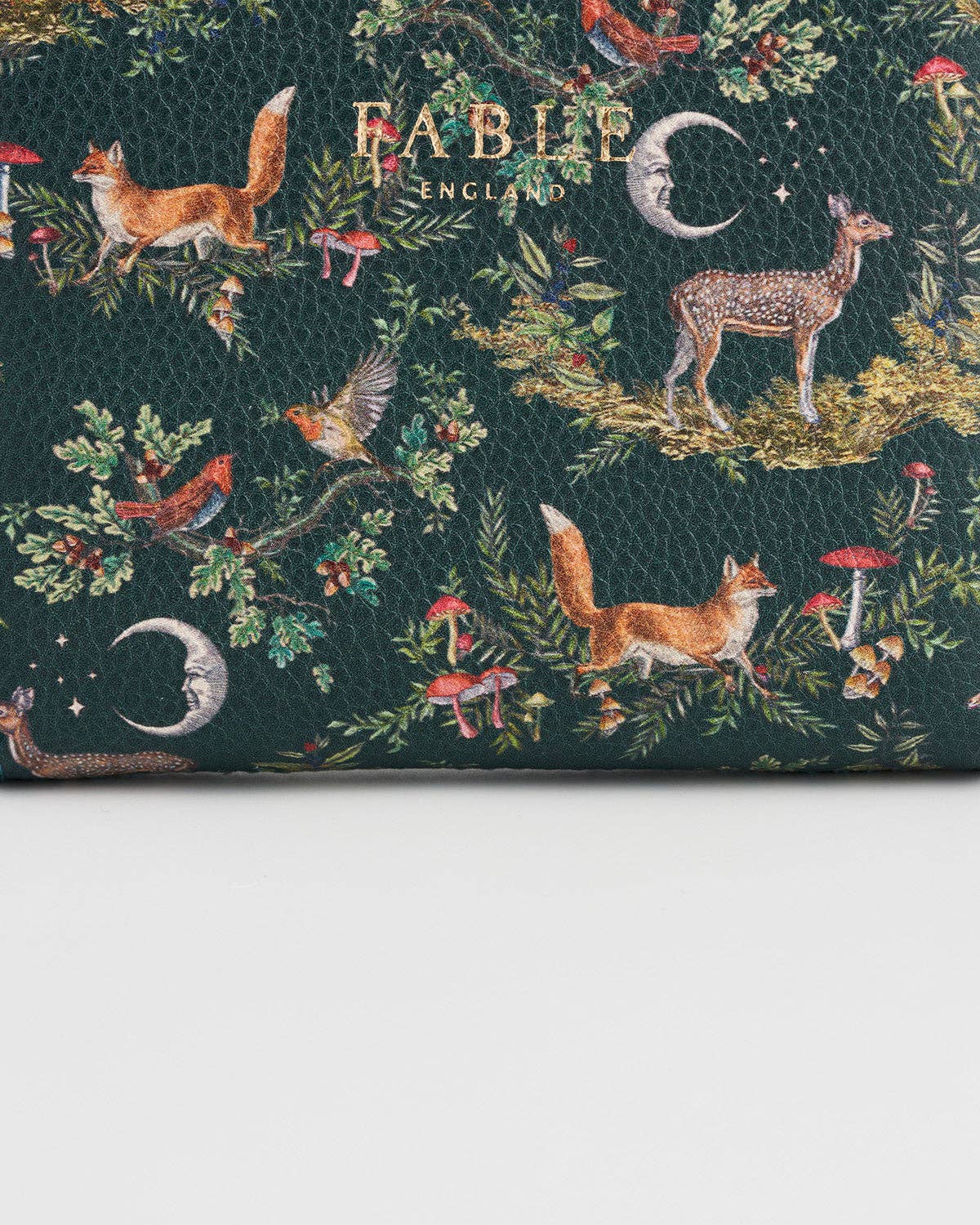 Into the Woods Green Small Wallet