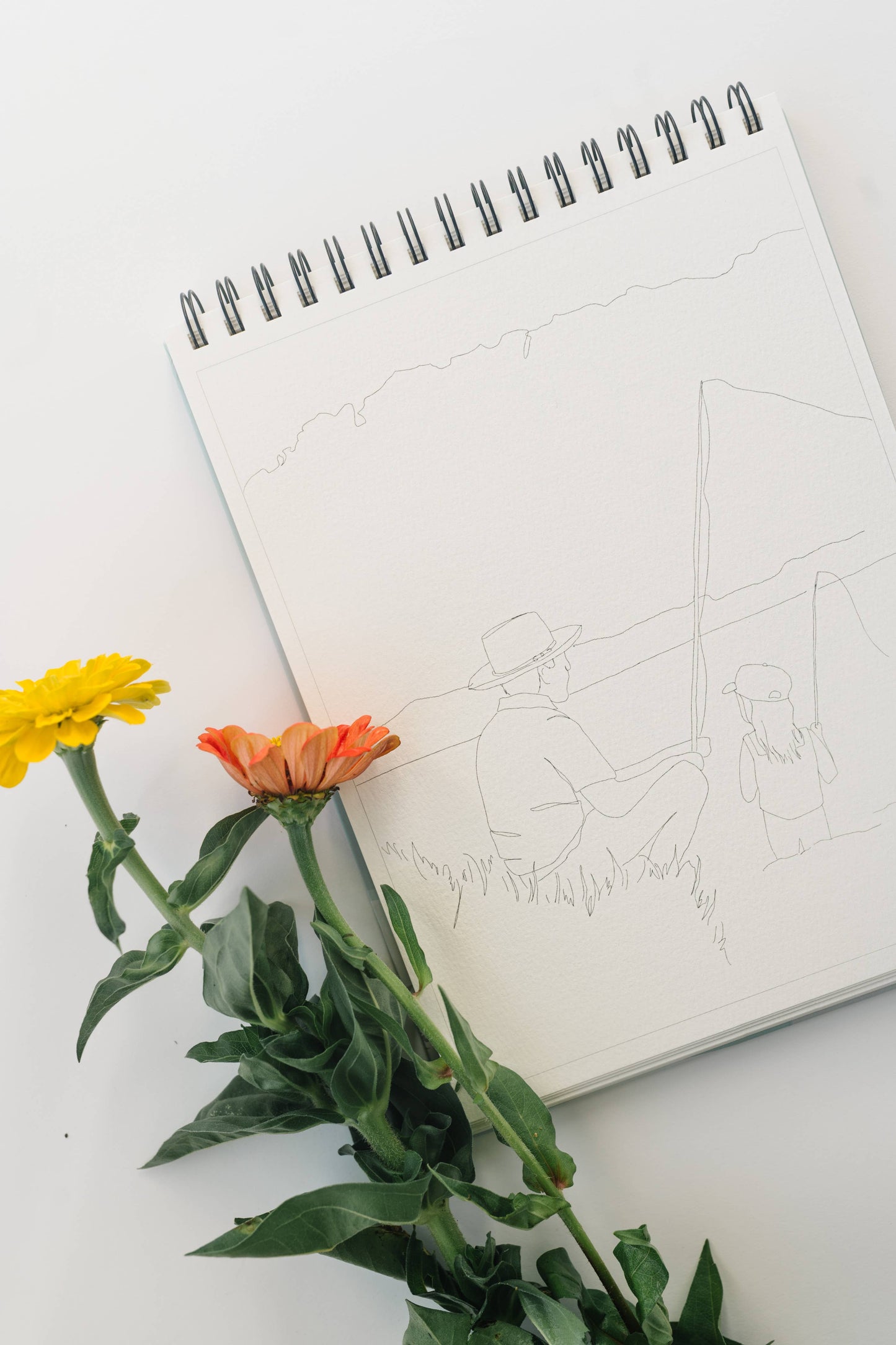 Country Life Watercoloring Book