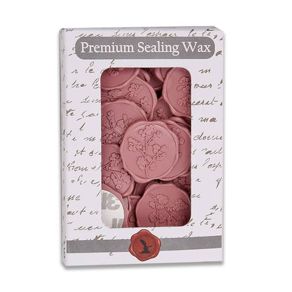 Maidenhair Adhesive Wax Seal Stickers 1 1/4" - 25 Pk
