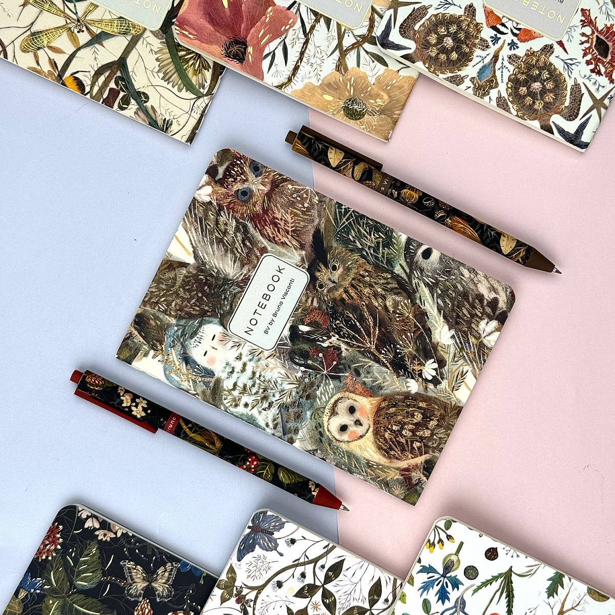 Owl Notebook (A6 Passport Notebook)