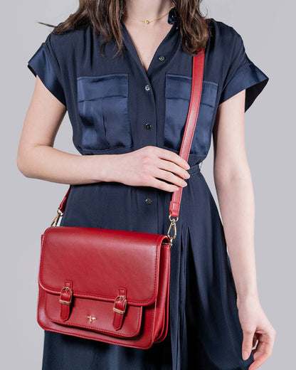 Fable Wonderland Satchel Bag (Red)