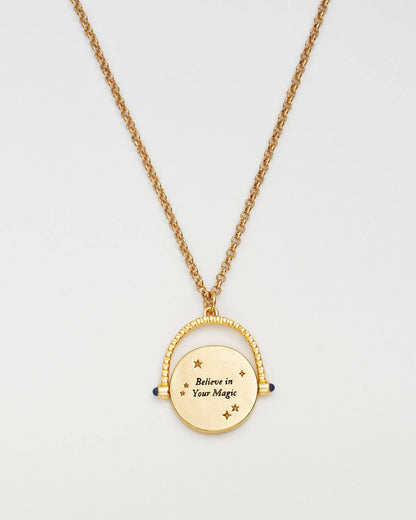 Owl Spinner Necklace