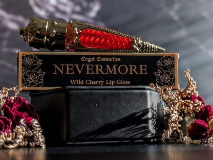 NEVERMORE - Red wild cherry lip gloss