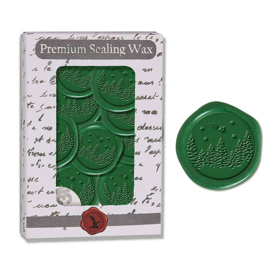 Winter Wonderland Adhesive Wax Seal Stickers 1 1/4" (25 Pk)