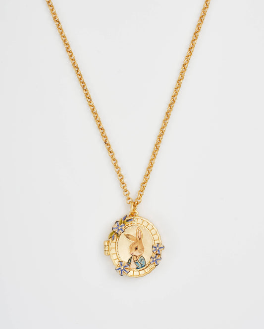 Fable England x Peter Rabbit Cameo Locket Necklace
