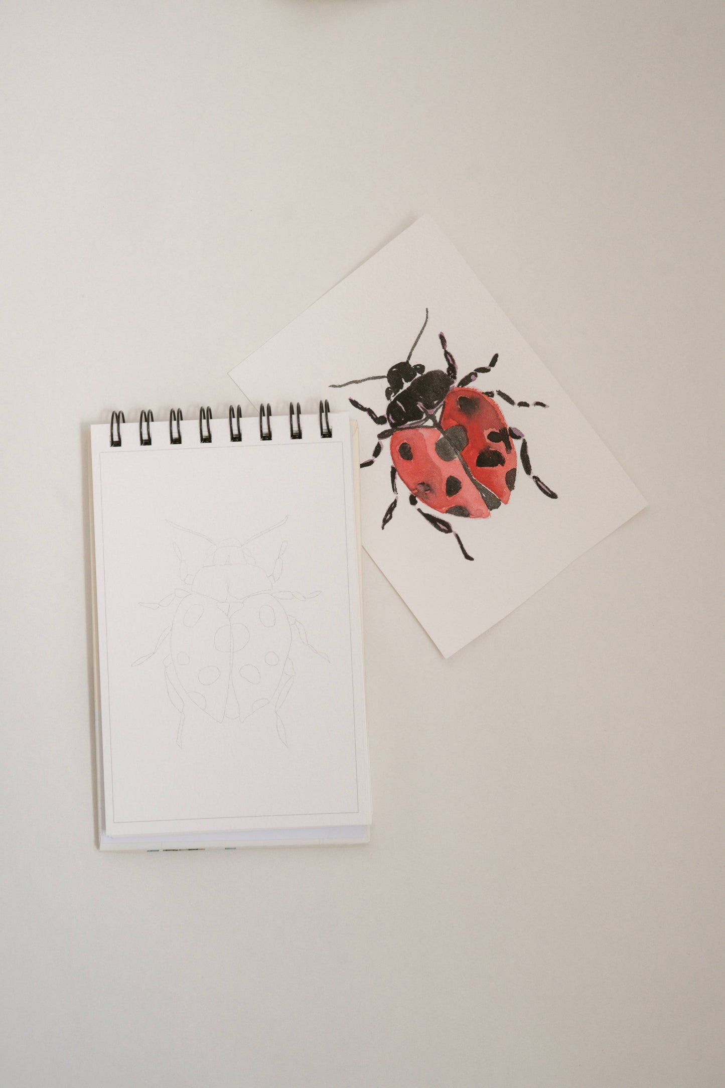 A Little Bit of Spring - Mini Watercoloring Book