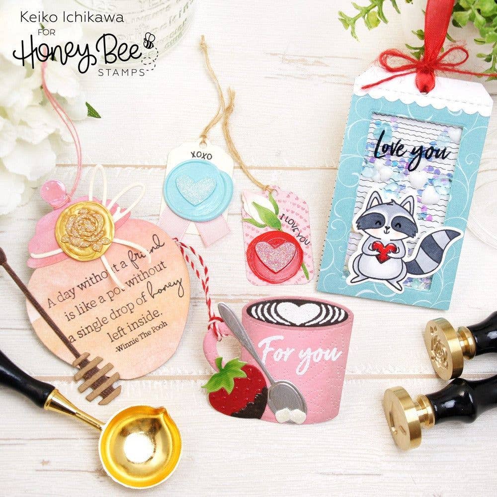 Bee Creative - Wax Seal Stamper - Rose