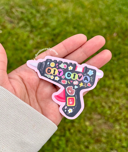 Crafty lil b*tch, DIY Diva, Oops I Started New Hobby Sticker