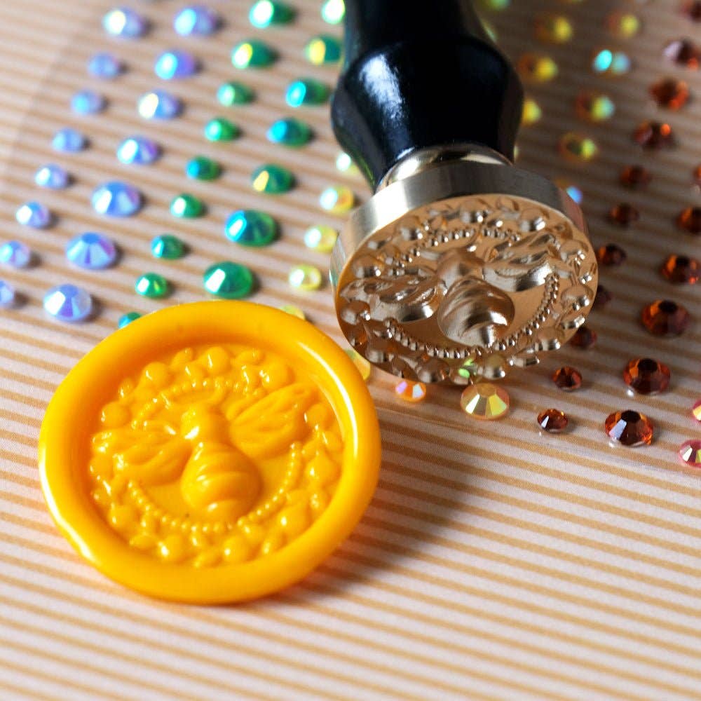 3D Spring Bee - Wax Seal Stamper