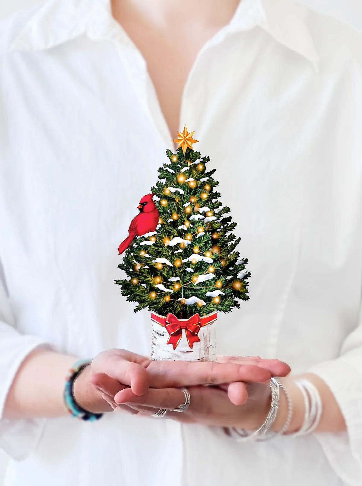 Mini Merry Tree Pop-Up Card