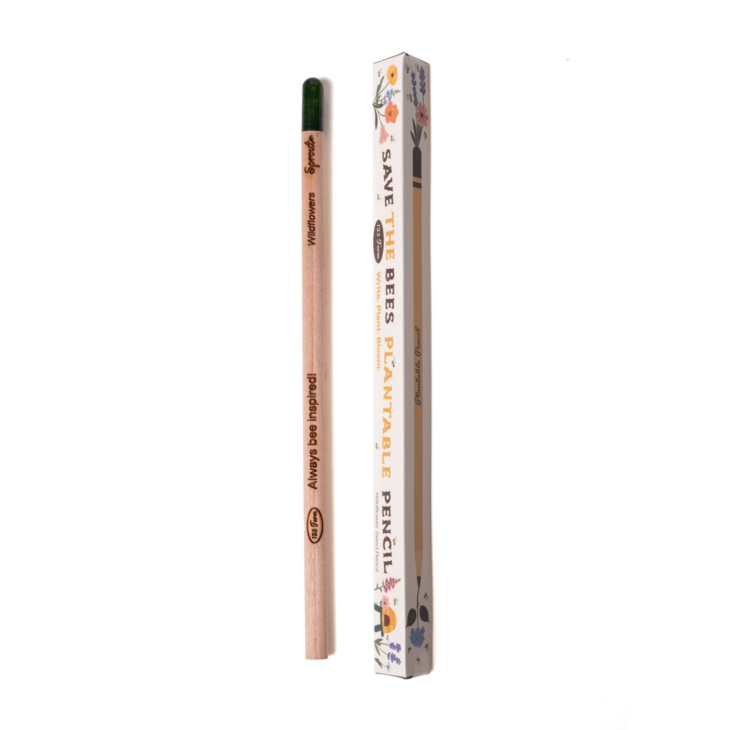 Save-The-Bees Plantable Pencil (Eco-Friendly Gift for Bee Lovers!)