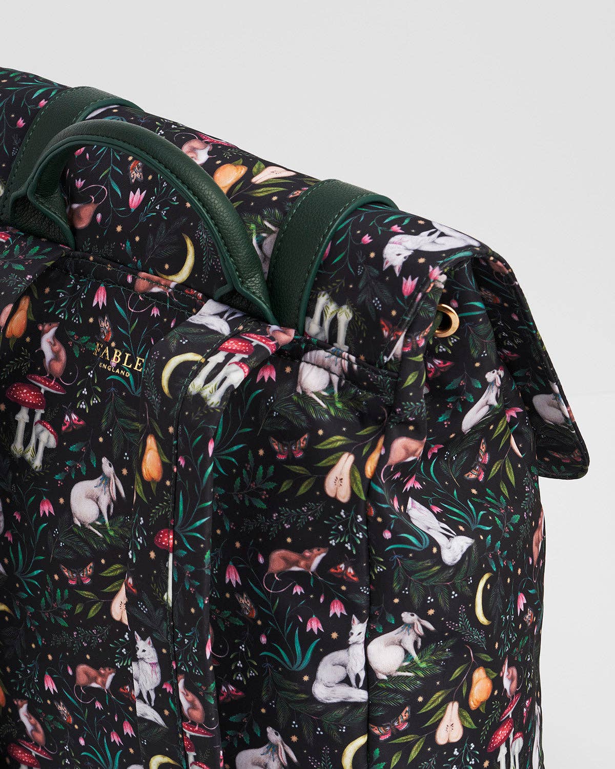 Flora Niva Print Backpack in Green
