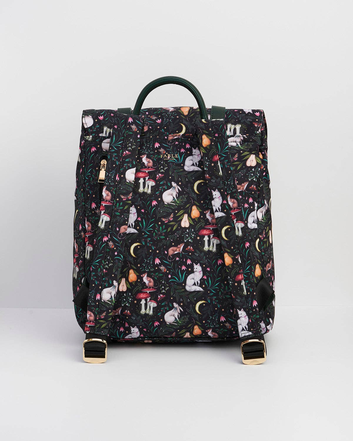 Flora Niva Print Backpack in Green