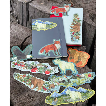 Forage Fox Wrap Sticker