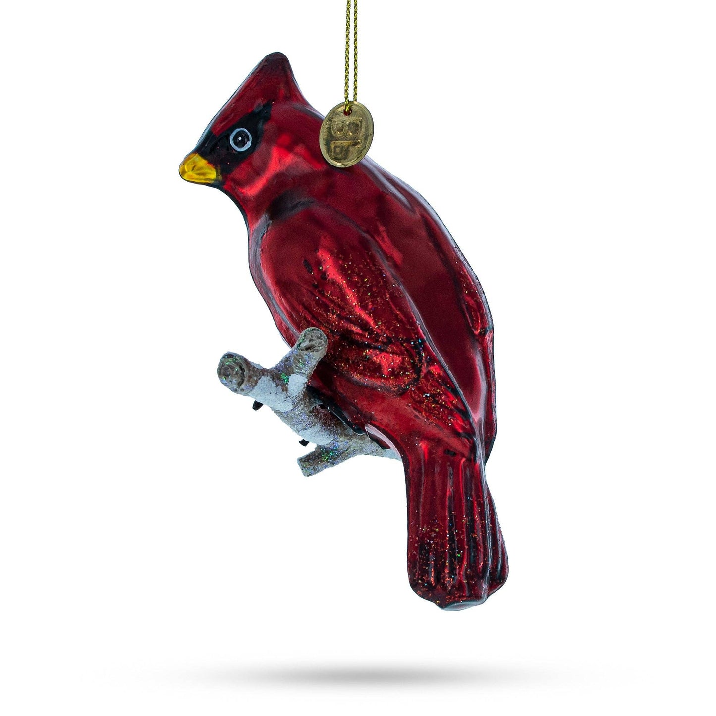 Cardinal Glass Ornament
