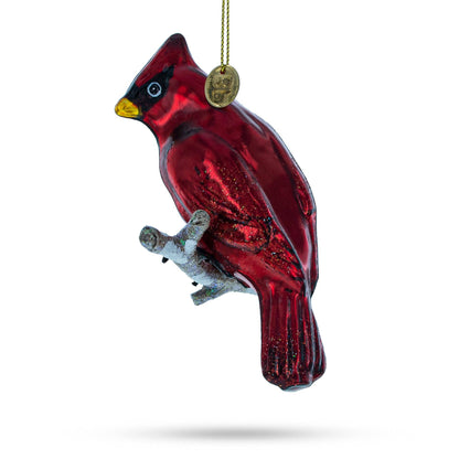 Cardinal Glass Ornament
