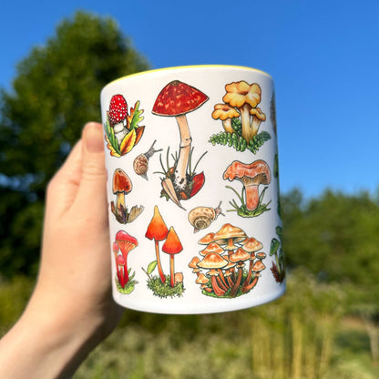 Rainbow Mushroom Pride Mug